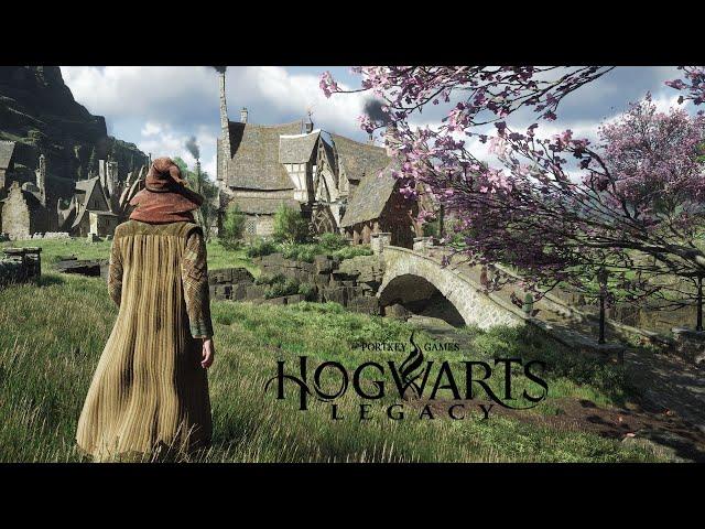 [4K] Exploring Hogsmeade in Hogwarts Legacy