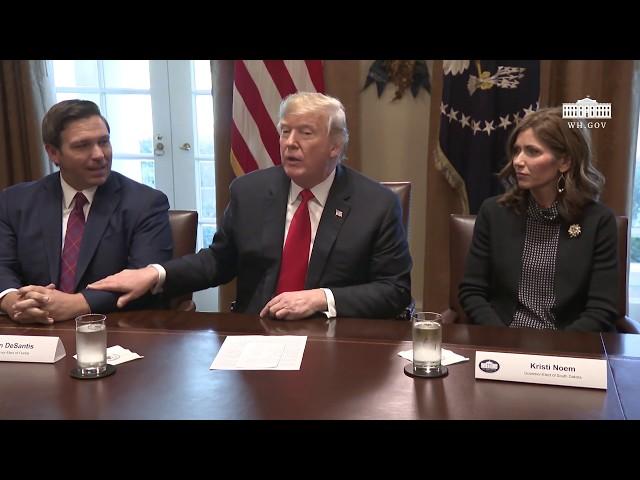 President Trump Meets with Governors-Elect