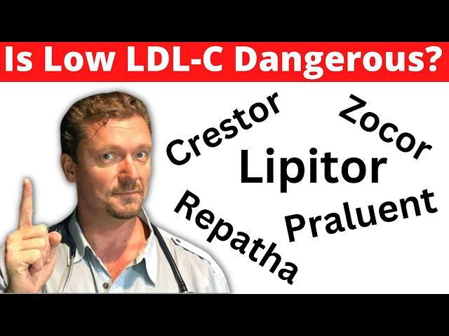 How Dangerous is Low LDL-Cholesterol? [Low LDL is unhealthy?]