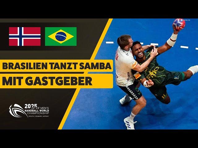 Norwegen - Brasilien | Highlights - Vorrunde, Männer-WM 2025 | SDTV Handball