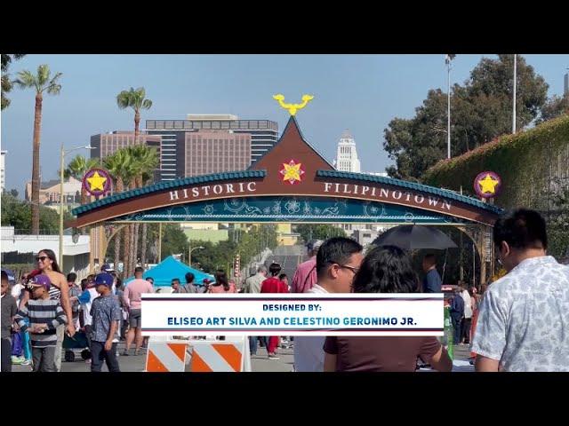 Unveiling of the Historic Filipinotown Eastern Gateway