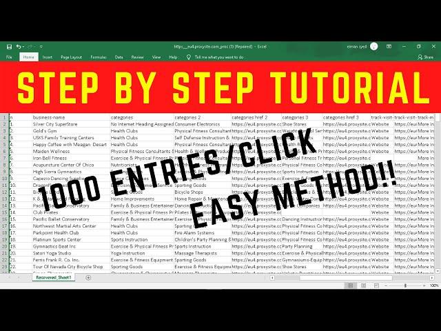 DATA/EMAIL SCRAPING | STEP BY STEP TUTORIAL | EASY METHOD MARCH 2020