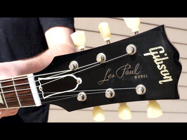 Check This Unique Top! | 2023 Gibson Les Paul R9 1959 Reissue Dirty Lemon