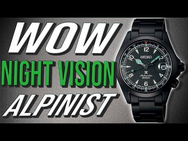 Seiko Alpinist SPB337 NIGHT VISION Limited Edition (FULL REVIEW)