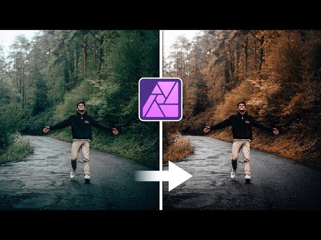 So Erstellst Du Einen Stimmungsvollen Braunen Look In Affinity Photo | Tutorial