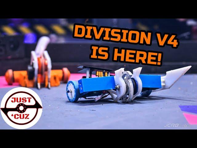 Division V4: Hubmotor Weapon & Counter Gyro Put to the Test! [NHRL January 2024 Event Recap]