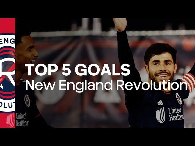 New England Revolution: Top 5 Goals of 2023!