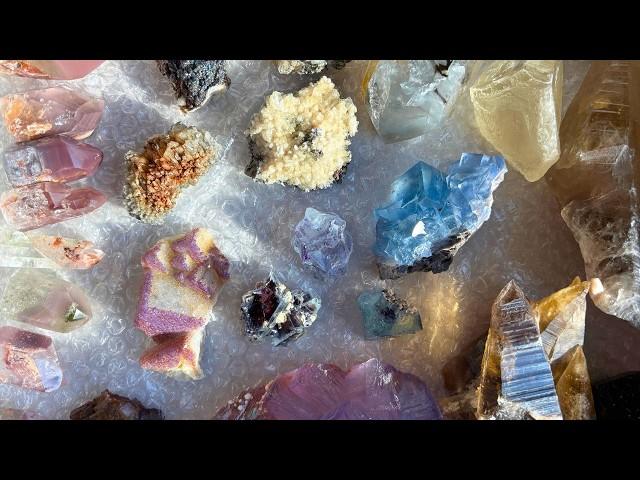 Hawaii Gem Show Crystal Unboxing! *RARE FINDS!