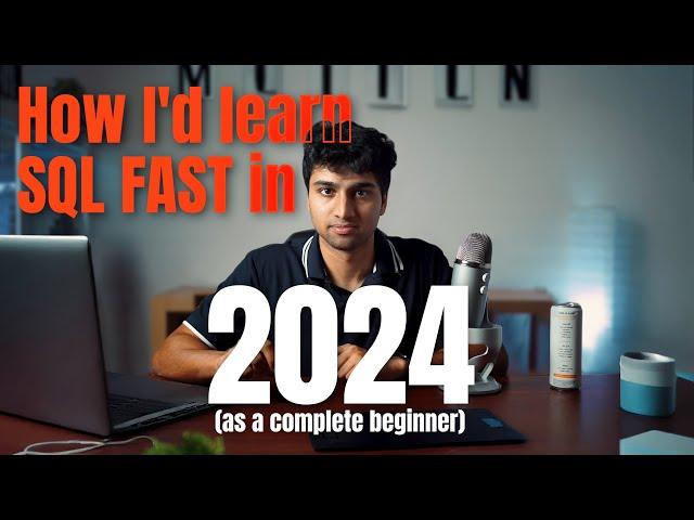 How to learn SQL FAST (as a complete beginner)