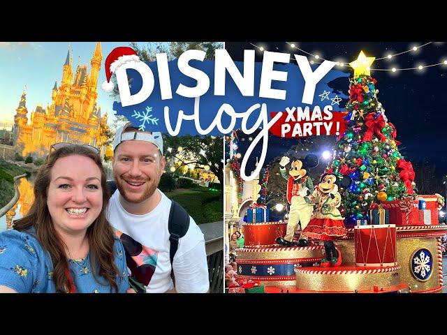 WALT DISNEY WORLD!  DAY 4 • Magic Kingdom & Mickey's Very Merry Christmas Party! 