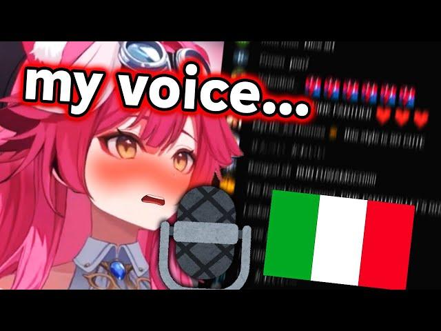 Raora's natural Italian voice BROKE everyone...