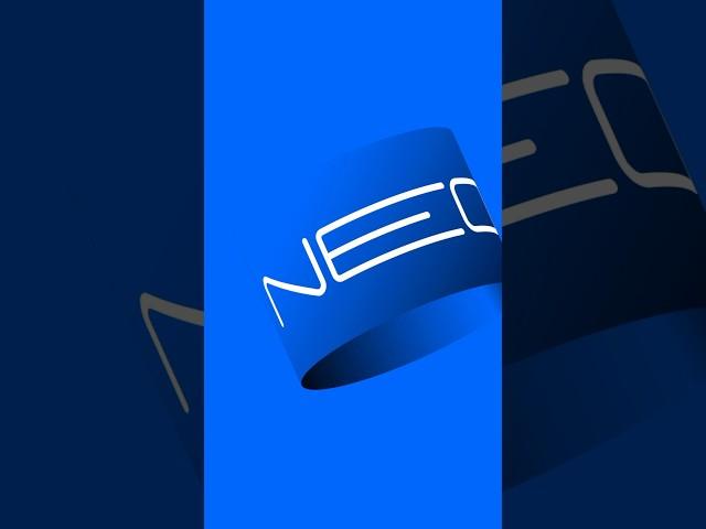 Neo 3D wrap logo. #logodesign #graphicdesign #adobeillustrator