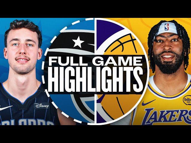 MAGIC at LAKERS | FULL GAME HIGHLIGHTS | November 21, 2024