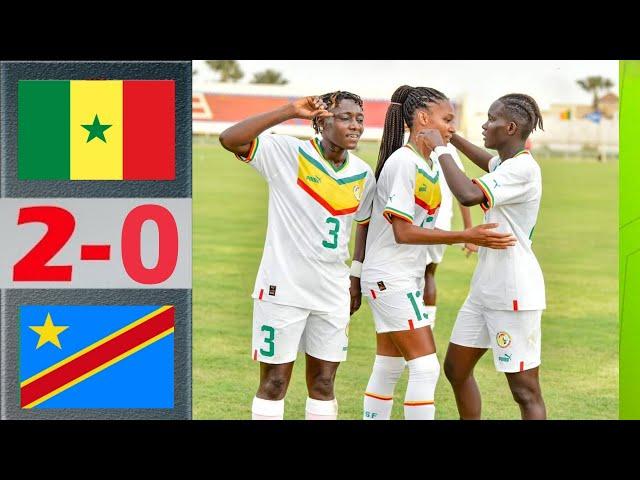 Sénégal vs RD Congo (2-0)● Résumé Complet du Match amical| Stade Lat Dior~ 16-07-2024