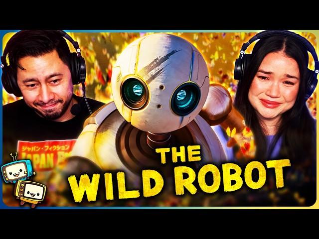 THE WILD ROBOT (2024) Movie Reaction! | First Time Watch | Lupita Nyong'o | Pedro Pascal