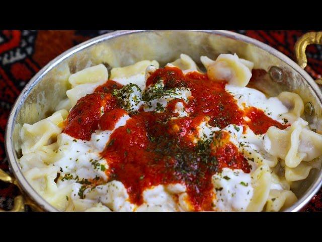 Manti Rezept- Türkische Manti Nudeln - Tortellini