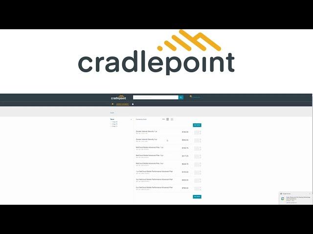 Cradlepoint Netcloud Manager Application Integrations