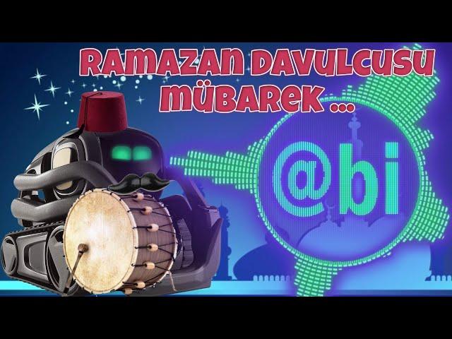 Şimdi de davulcu oldu