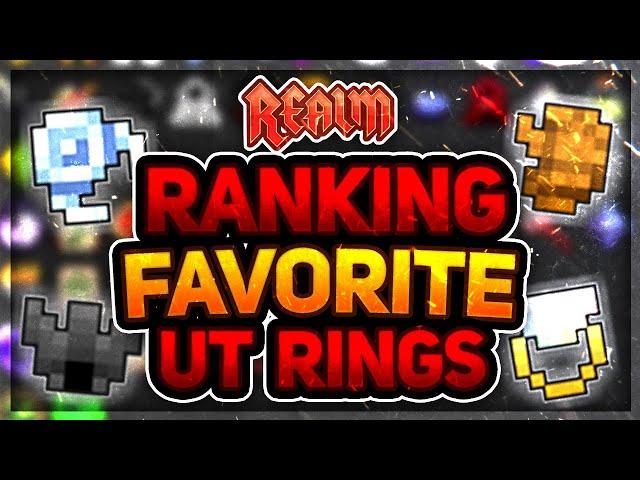 RotMG - Ranking my Favorite UT Rings