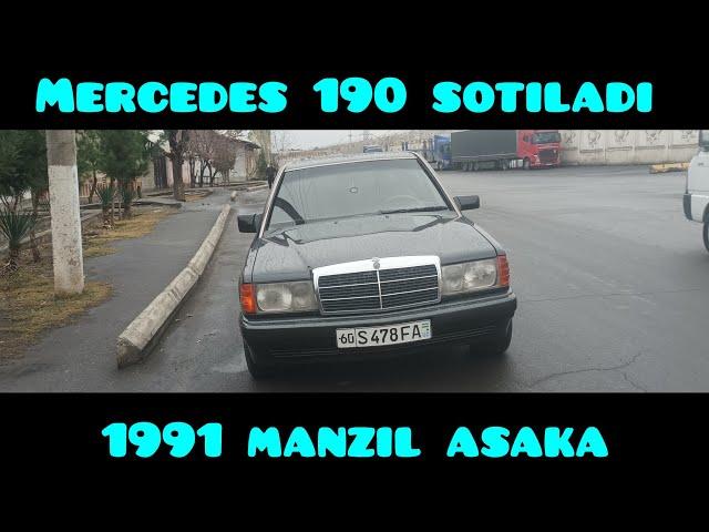 09.11.2023 mercedes 190 sotiladi manzil asaka