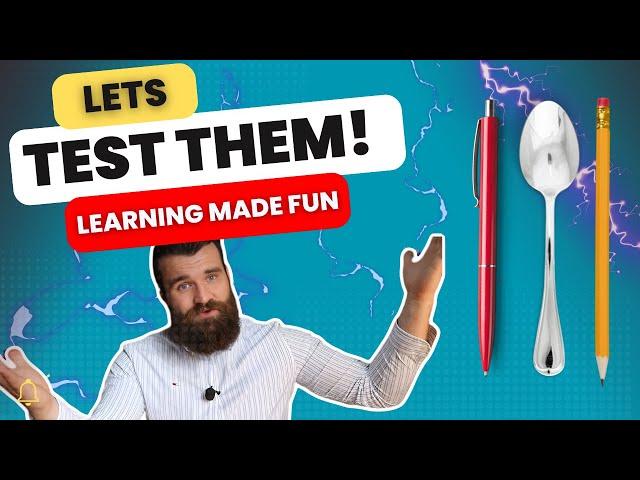 Conductors and Insulators | How to test? | Learning Made Fun