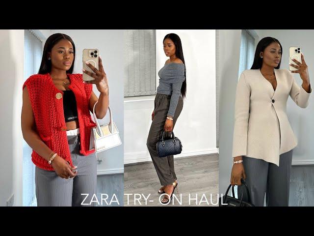 Zara Spring Haul Try On + STYLE  2024 | Flowe Monica