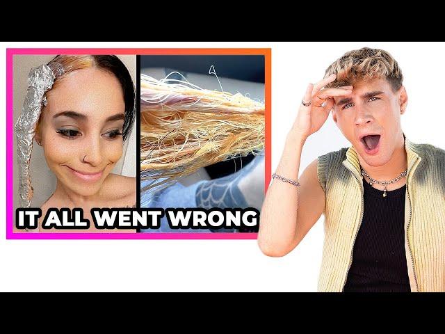 Hairdresser Reacts To Horrifying TikTok Hair Fails