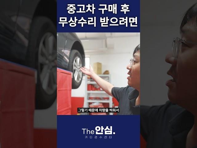 중고차 구매 후 무상수리 받으려면 #성능보증보험 #성능점검 #재성능점검 #중고차성능보증보험 #성능점검기록부