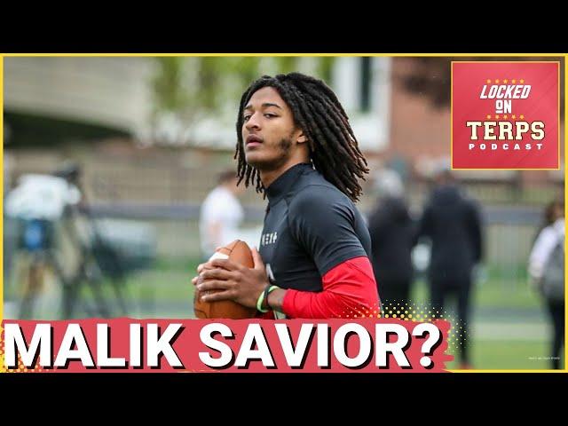 4 STAR Maryland QB Malik Washington can save Maryland Football | Maryland Terps Podcast