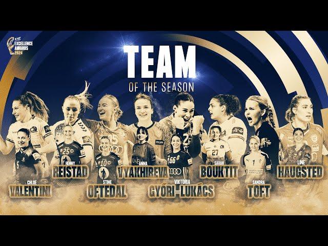 Team of the Season - Women | EHF Excellence Awards 2024