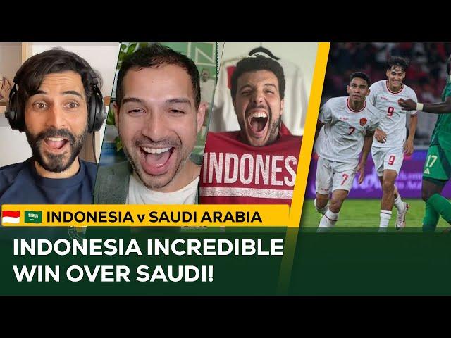 Indonesia INCREDIBLE Victory over Saudi Arabia! | AFC Asia World Cup Qualifier Match Reaction