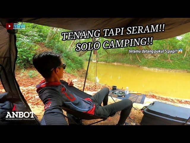 SOLO CAMPING DI HUTAN TENANG TAPI SERAM!! KAYAK FISHING MALAYSIA VLOG 129