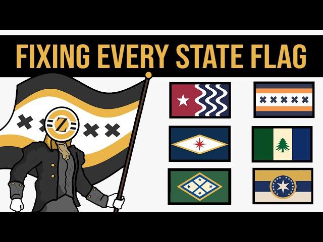 Redesigning Every US State Flag