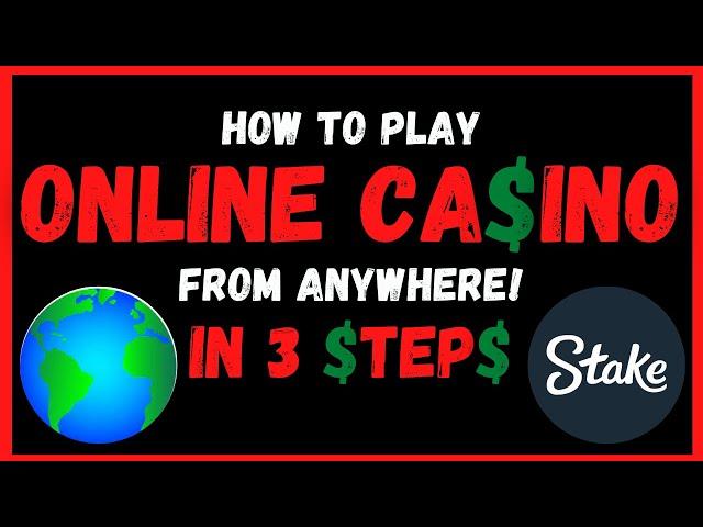 How To Play Online Casino (#stake) From Anywhere!