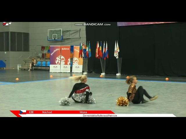 MONA Náchod - Pom duo Seniors - Adéla Černá a Patricie Ruferová