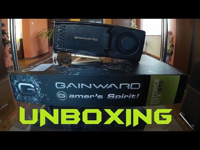 GAINWARD Nvidia GeForce GTX 970 4GB | UNBOXING