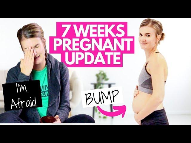 My Bump+Early Symptoms+Miscarriage Fears|7 Week Pregnancy Update