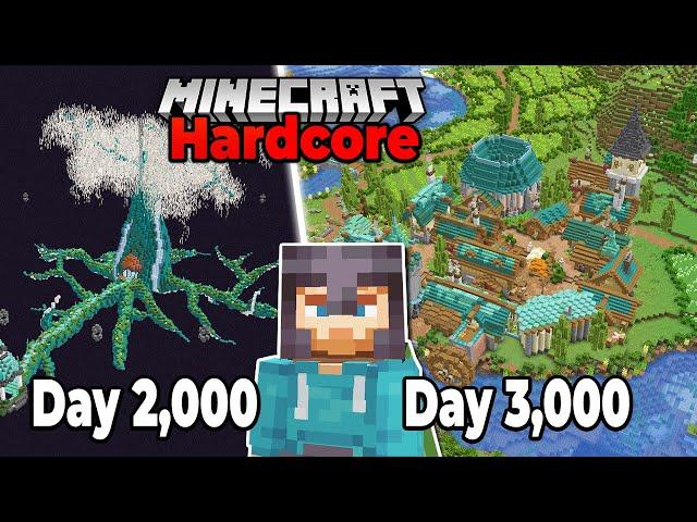 I Survived 3,000 Days in Hardcore Minecraft Survival [MOVIE]