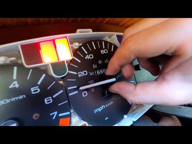 Calibrate Honda speedometer