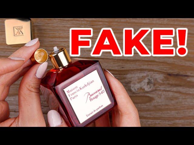 FAKE fragrance Baccarat Rouge 540 DON'T GET SCAMMED (Looks Like $393 Original)