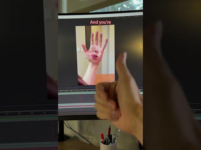 How Motoki Made a viral Eye Catching Video X After Effects  BTS | #shorts