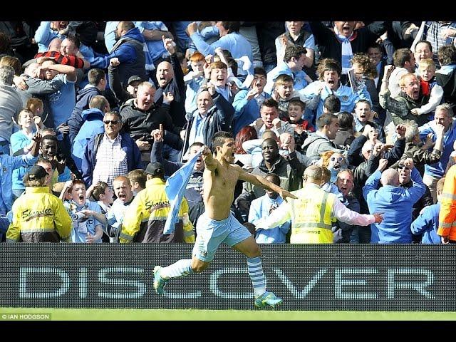 Manchester City Wins the Premier League.  Everyone Goes Nuts. (2015)