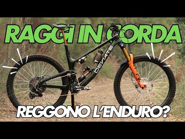 RUOTE CON RAGGI IN CORDA PER L'ENDURO?