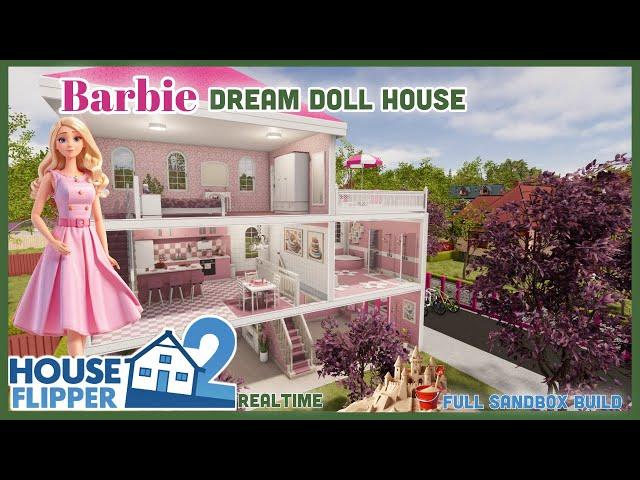 Barbie Dream Doll House Full Build and Tour, Realtime, House HF2