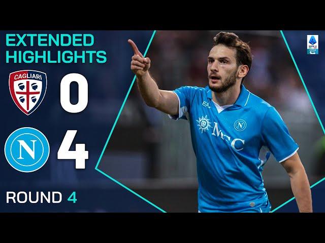 CAGLIARI-NAPOLI 0-4 | EXTENDED HIGHLIGHTS | SERIE A 2024/25