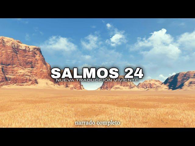 SALMOS 24 (narrado completo)NTV @reflexconvicentearcilalope5407 #biblia #escuchalossalmos #cortos