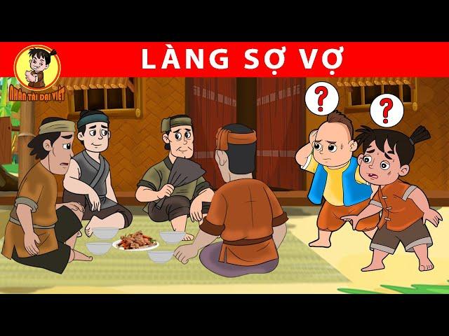 LÀNG SỢ VỢ - Nhân Tài Đại Việt - Phim hoạt hình - Truyện Cổ Tích Việt Nam | Xưởng Phim Hoạt Hình