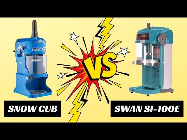 Shaved Ice Shaver Comparison: $2,000 Machine vs. a $200 Machine