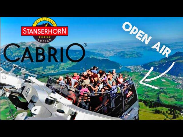 Stanserhorn CabriOThe Coolest Cable Car in Switzerland || Travel Guide 4K