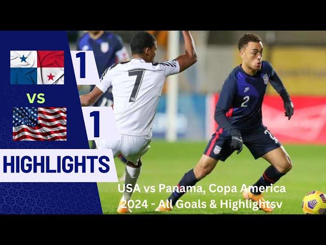 USA vs Panama, Copa America 2024   All Goals & Highlights